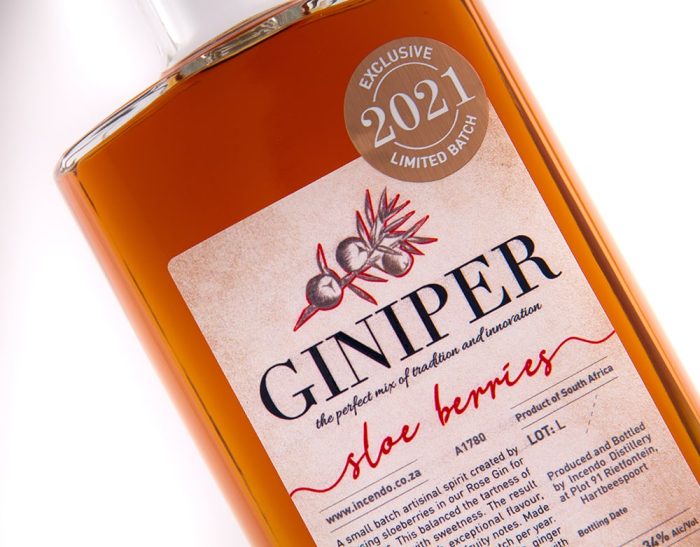 Giniper Sloe Berries a African Sloe Gin
