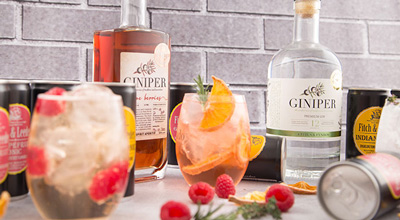 all you need for a gin party from Incendo Distillery